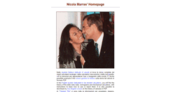 Desktop Screenshot of nicolamarras.it